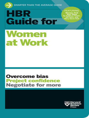 cover image of HBR Guide for Women at Work (HBR Guide Series)